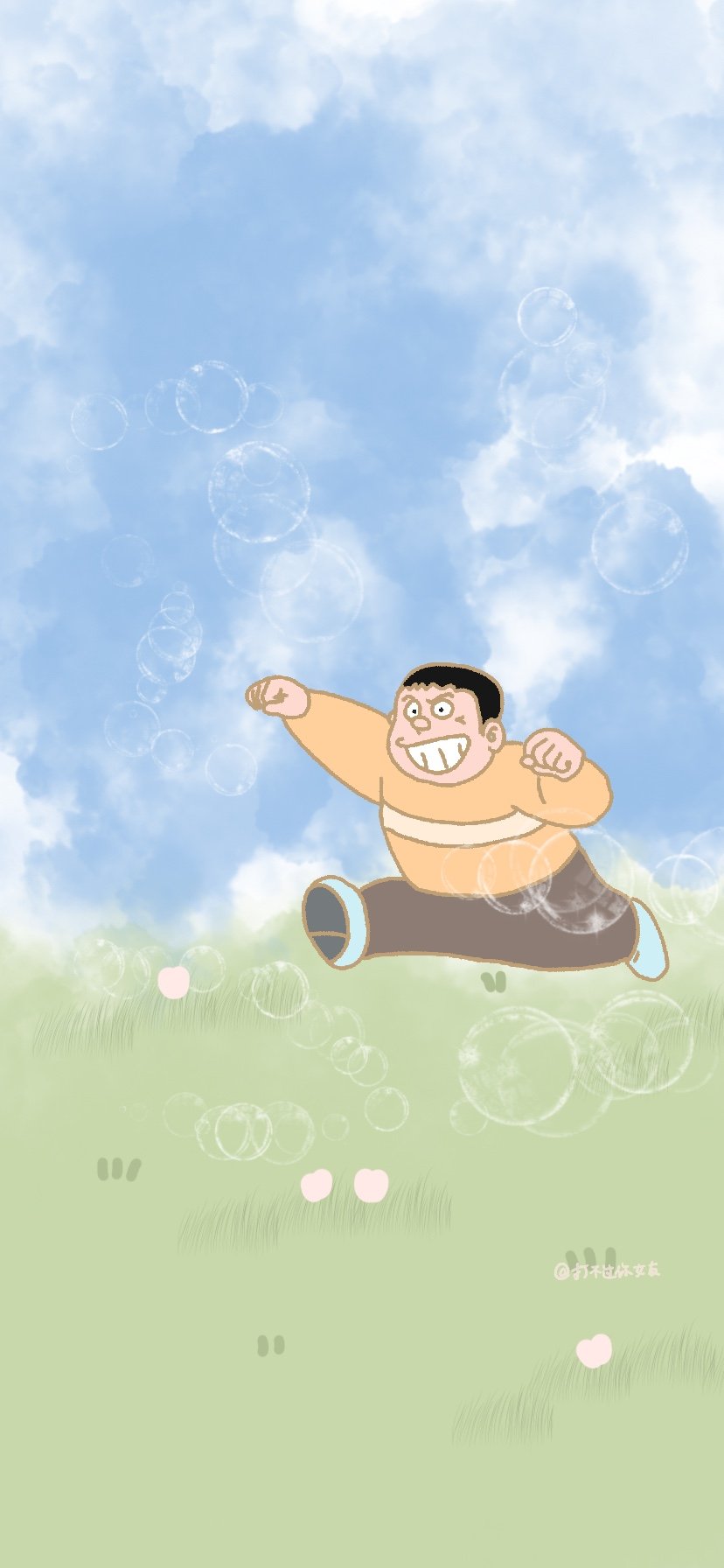 哆啦a梦，胖虎静香