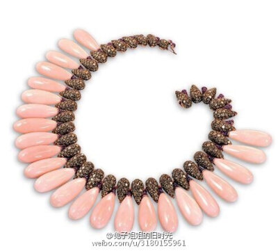 粉珊瑚古董珠宝