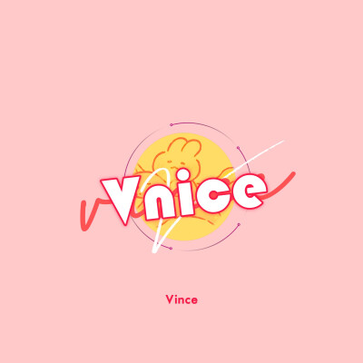 Vince汽水个人logo