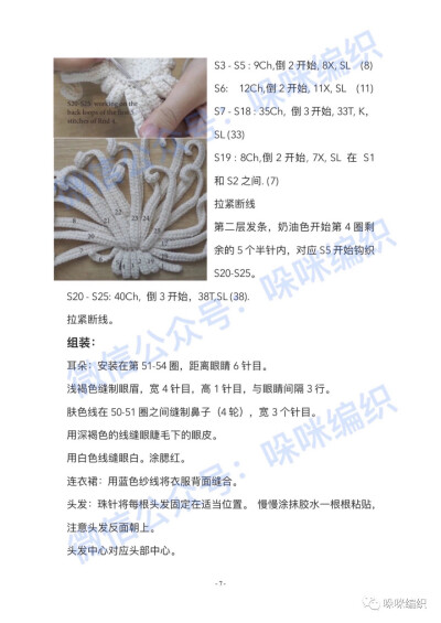 公主系列之爱莎玩偶图解