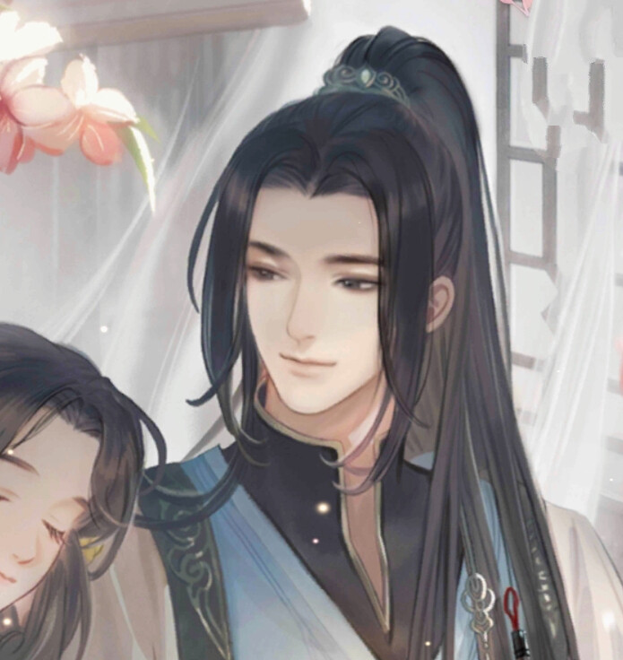 手游《遇见逆水寒》 原创截图 情侣头像 旅妹×叶问舟(竹马师兄)