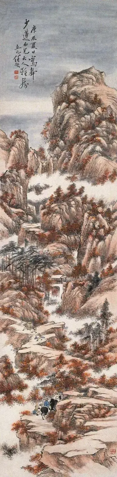 晚清著名海派画家，早期海派大师任熊之子任预作品欣赏
任预（1853年—1901年），一名豫，字立凡，浙江萧山人，任熊子。晚清海派六十家之一。擅画山水、人物、花鸟，无所不精。在任熊（1823—1857）、任预、任薰（18…