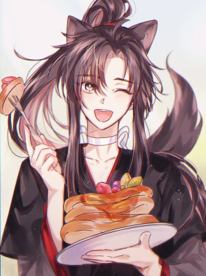 「墨香铜臭」魔道祖师/忘羡
 画师：twi：Longbi (@Longbi_MXTX)
（禁二改勿商用）
