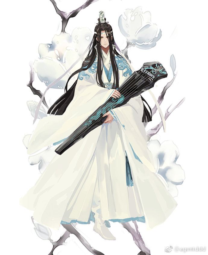 「墨香铜臭」魔道祖师/忘羡
画师：twi：ダエ (@daedawdaw)
（禁二改勿商用）
