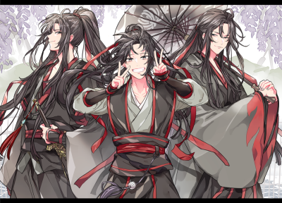 「墨香铜臭」魔道祖师/忘羡
画师：twi：ダエ (@daedawdaw)
（禁二改勿商用）
