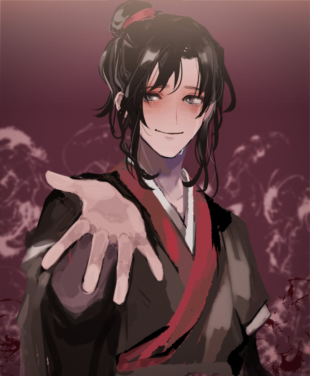 「墨香铜臭」魔道祖师/忘羡
画师：twi：ダエ (@daedawdaw)
（禁二改勿商用）
