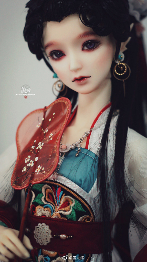 古风美人 SD娃娃 BJD 玩具 人偶 壁纸 萌物 