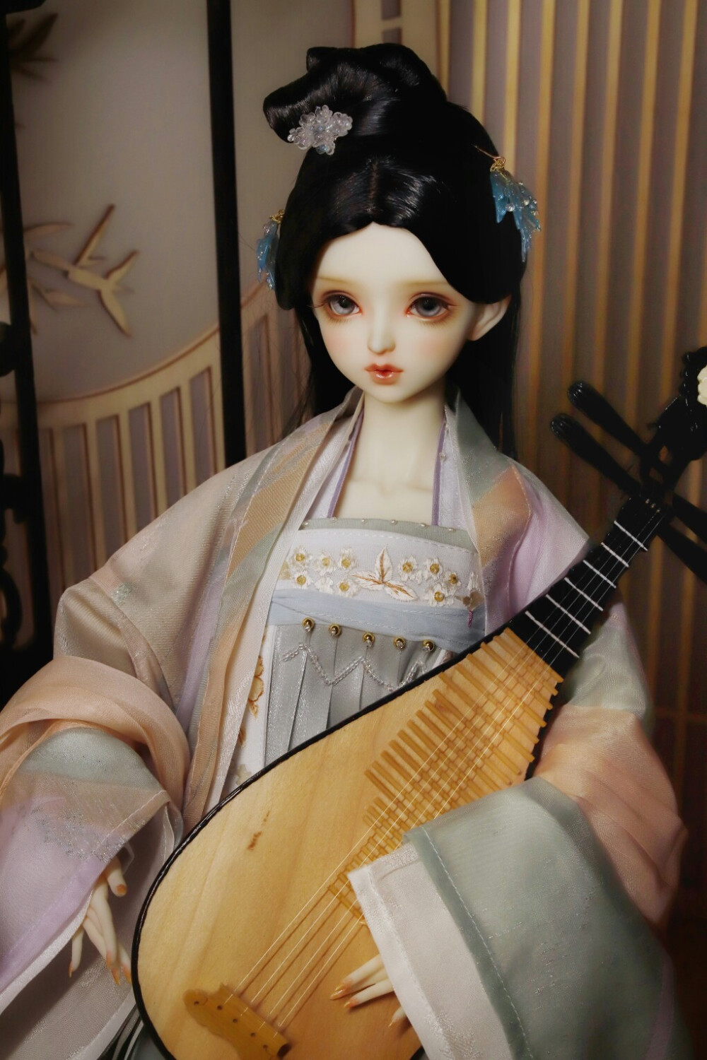 古风美人 SD娃娃 BJD 玩具 人偶 壁纸 萌物 