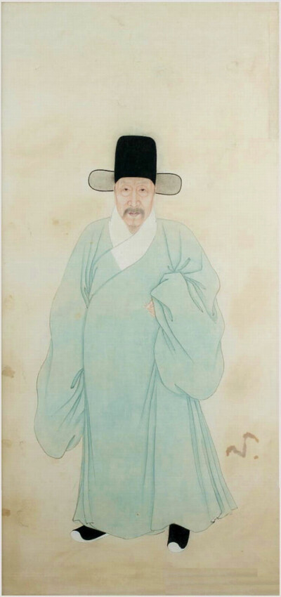 明人绘《申时行小像》册页
申时行（1535年－1614年），字汝默，号瑶泉，晚号休休居士。明代大臣。明朝中南直隶苏州府长洲（今江苏苏州）人 。嘉靖四十一年殿试第一名，获状元。历任翰林院修撰、礼部右侍郎、吏部右侍…