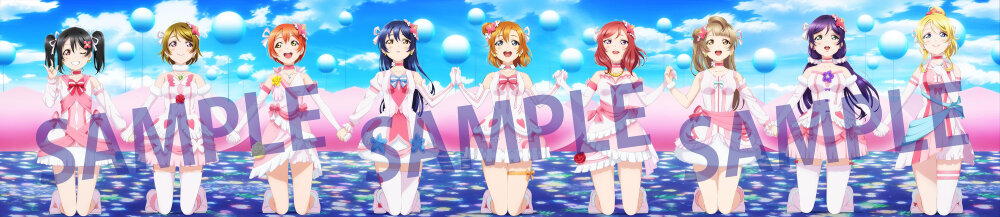 LoveLive! μ's 高坂穗乃果 绚濑绘里 南小鸟 园田海未 星空凛 西木野真姬 东条希 小泉花阳 矢泽妮可