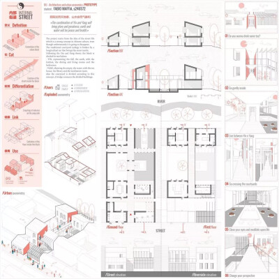 景观建筑展板排版