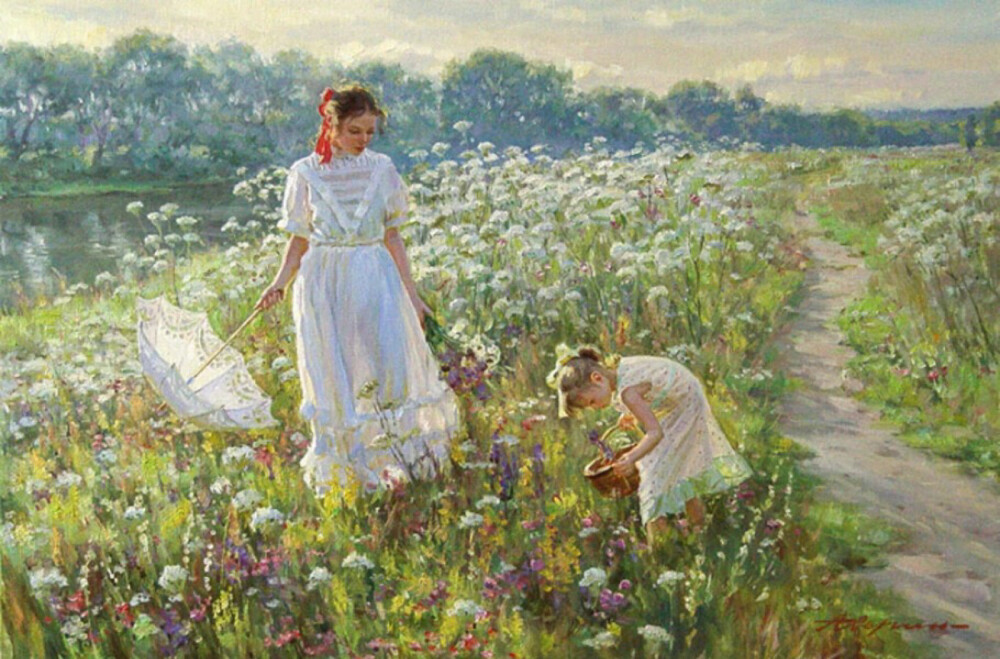 Alexander Averin（亚历山大·艾文）俄罗斯画家（人像）