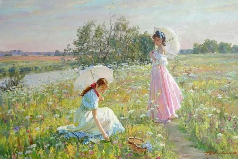 Alexander Averin（亚历山大·艾文）俄罗斯画家（人像）