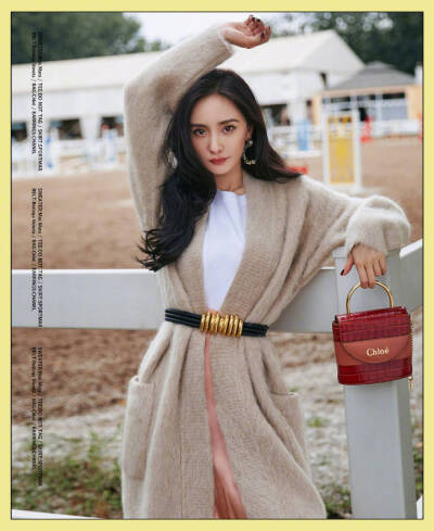 持靓行凶的大幂幂fashion大片释出，玩转不同潮流style❤