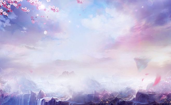 仙侠武侠背景 - 高清图片，堆糖，美图壁纸兴趣社区