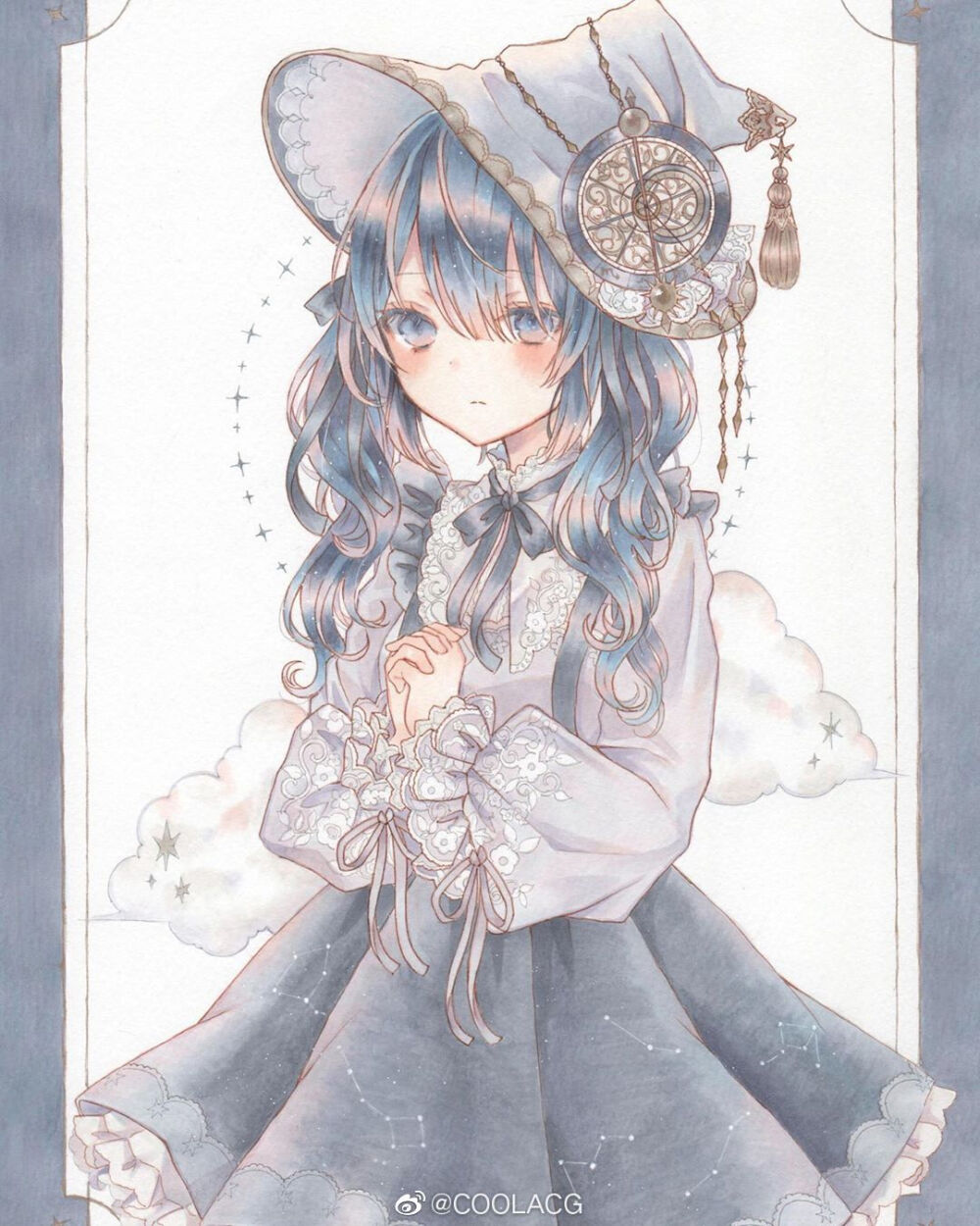 日本画师parunomochi的手绘插画作品676767