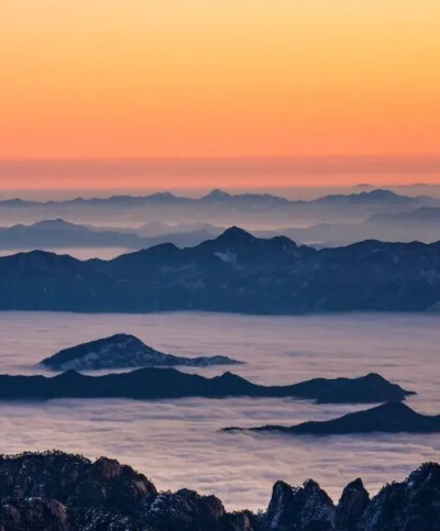 黄山云海
水墨画里的风景