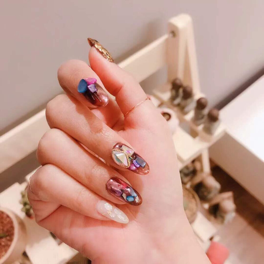 十月奢华 日式美甲