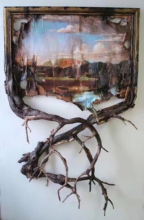 ——
“变异”的古典艺术
美国艺术家 Valerie Hegarty 装置作品（valeriehegarty.com） ​​​