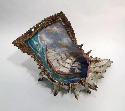 ——
“变异”的古典艺术
美国艺术家 Valerie Hegarty 装置作品（valeriehegarty.com） ​​​