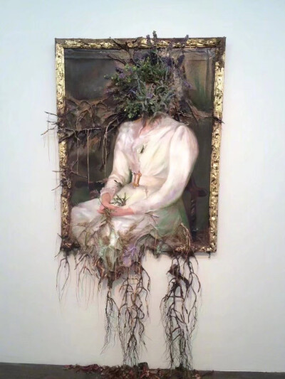 ——
“变异”的古典艺术
美国艺术家 Valerie Hegarty 装置作品（valeriehegarty.com） ​​​
