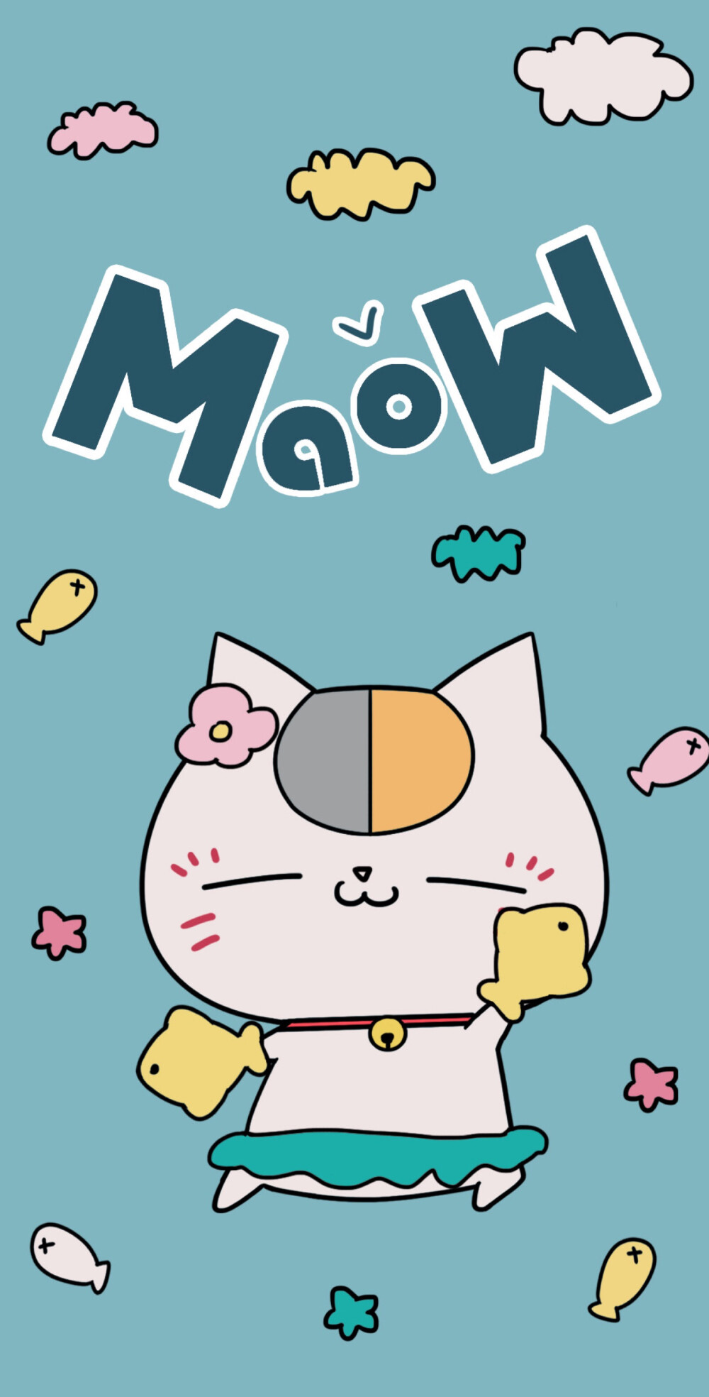 猫咪老师壁纸 qwq喵