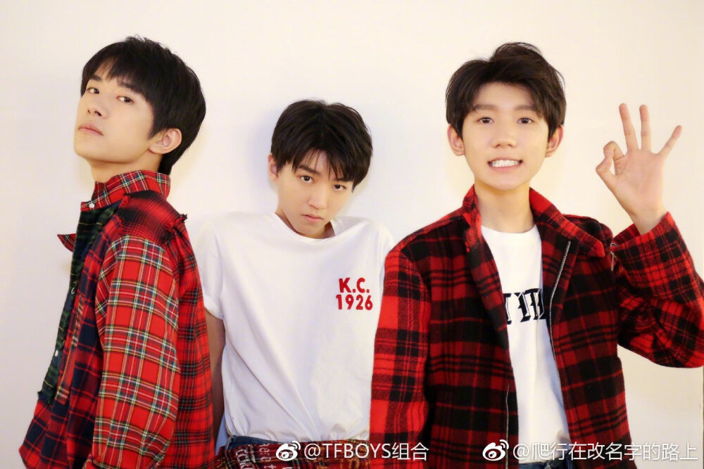 TF家族 tfboys 添福宝 王俊凯 王源 易烊千玺 小凯 小源 烊烊