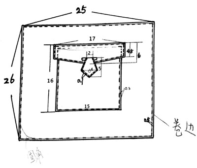 口袋款式图结构图