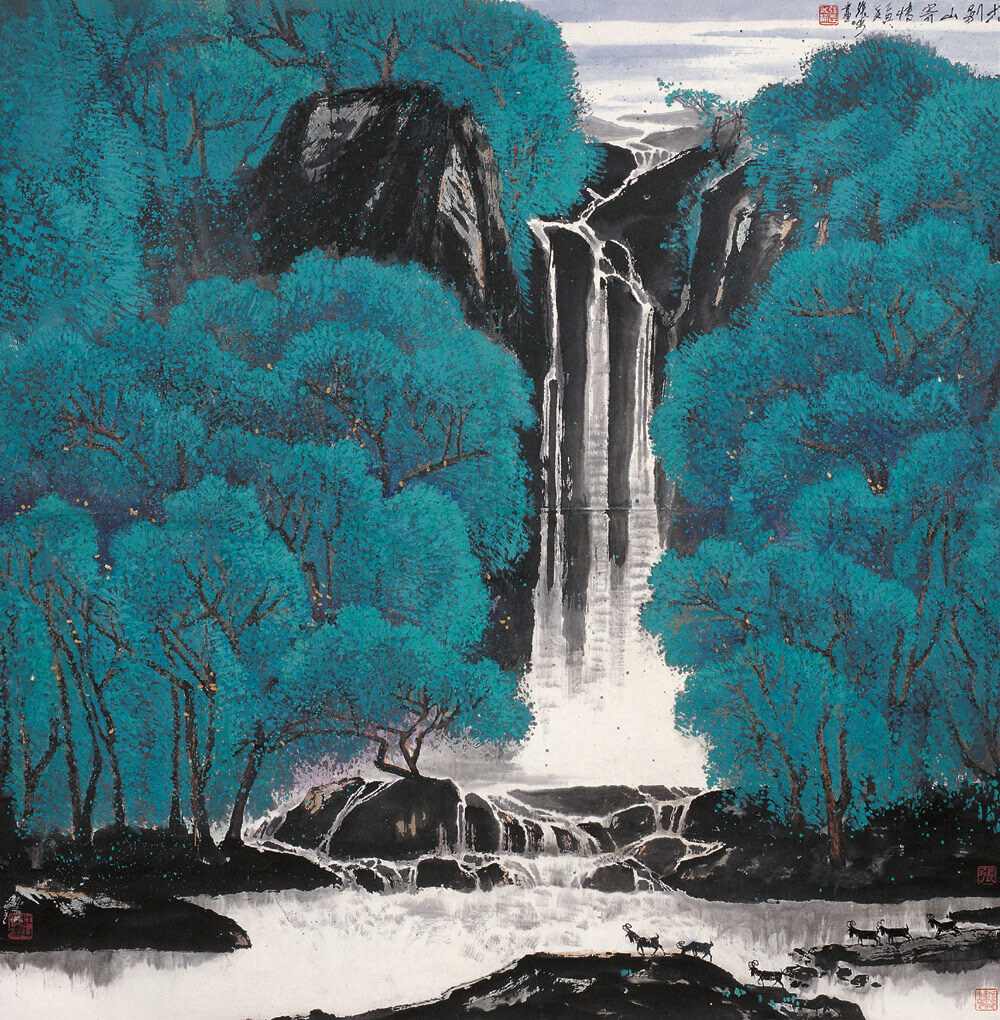 张步作品
张步，1958年进中央美术学院中国画系，从师李可染、蒋兆和、李苦禅、叶浅予等美术大师，1961年入该系山水画工作室，后又专门追随李可染先生学习山水画，跟随可染大师深入大自然写生和研修创作，成为少数几个入室弟子之一。1963年毕业后分配到工人日报社任美术编辑 。1975年调光明日报社任美术编辑组长 。1980年调北京画院，从事专门创作，现为一级美术师 。历任《工人日报》、《光明日报》美术编辑，《光明日报》美术编辑组组长，北京画院专业画家、副院长、中国河山画会第一任会长。旅居加拿大，为国际知名中国画家。