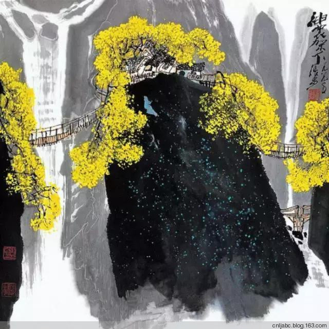 张步作品
张步，1958年进中央美术学院中国画系，从师李可染、蒋兆和、李苦禅、叶浅予等美术大师，1961年入该系山水画工作室，后又专门追随李可染先生学习山水画，跟随可染大师深入大自然写生和研修创作，成为少数几个入室弟子之一。1963年毕业后分配到工人日报社任美术编辑 。1975年调光明日报社任美术编辑组长 。1980年调北京画院，从事专门创作，现为一级美术师 。历任《工人日报》、《光明日报》美术编辑，《光明日报》美术编辑组组长，北京画院专业画家、副院长、中国河山画会第一任会长。旅居加拿大，为国际知名中国画家。