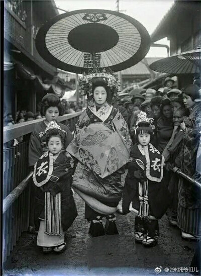 【20世纪初的日本花魁】
花魁是从日本江户时代就有的歌舞伎，一般是没落贵族的女儿或是从民间的女孩中挑选气质好颜值高的，通常从小就要进行精英训练，常见的训练包括：文学、书道、茶道、棋艺、三味线等等。在成长…