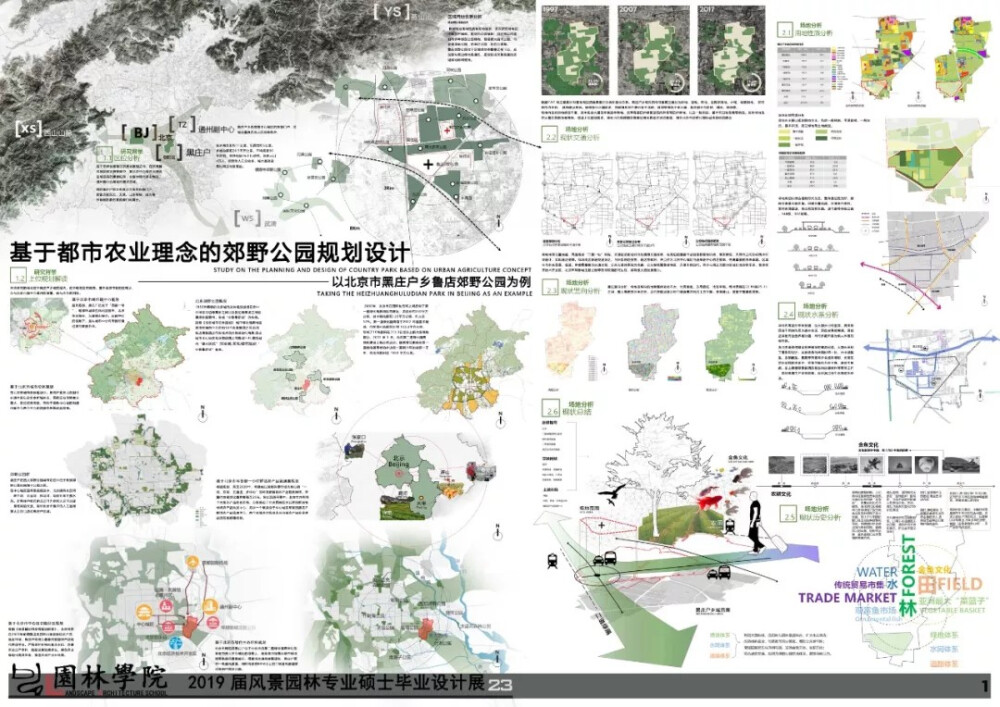 “2019届北林风景园林硕士毕业设计展”