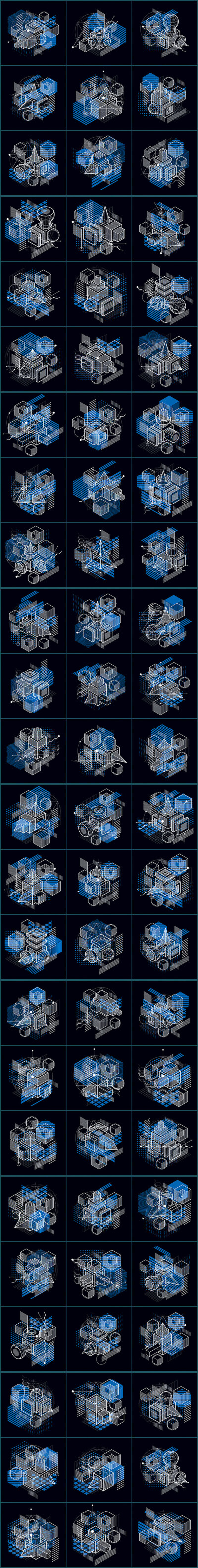 【下载点头像】2.5D立体空间插画