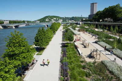 法国鲁昂塞纳河左岸景观 Rouen, Banks of the Seine / In Situ