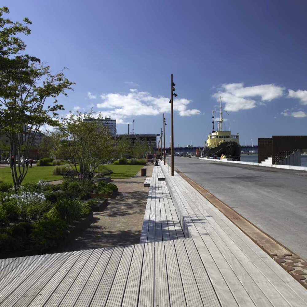 奥尔堡海滨公园 Aalborg Waterfront – linking port & city / C. F. Møller Architects