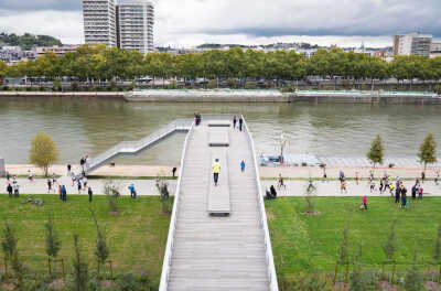 法国鲁昂塞纳河左岸景观 Rouen, Banks of the Seine / In Situ