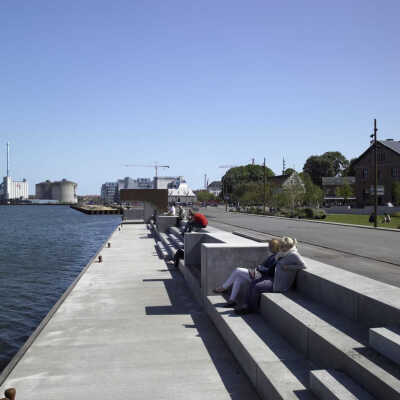 奥尔堡海滨公园 Aalborg Waterfront – linking port & city / C. F. Møller Architects