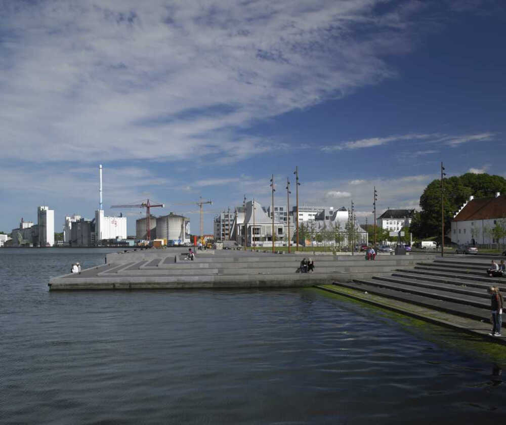 奥尔堡海滨公园 Aalborg Waterfront – linking port & city / C. F. Møller Architects