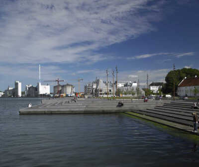 奥尔堡海滨公园 Aalborg Waterfront – linking port & city / C. F. Møller Architects