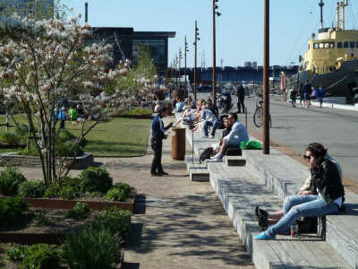 奥尔堡海滨公园 Aalborg Waterfront – linking port & city / C. F. Møller Architects