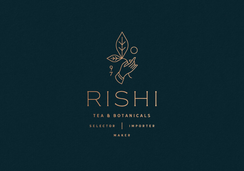 Rishi Tea & Botanicals丨LOGO设计丨包装设计