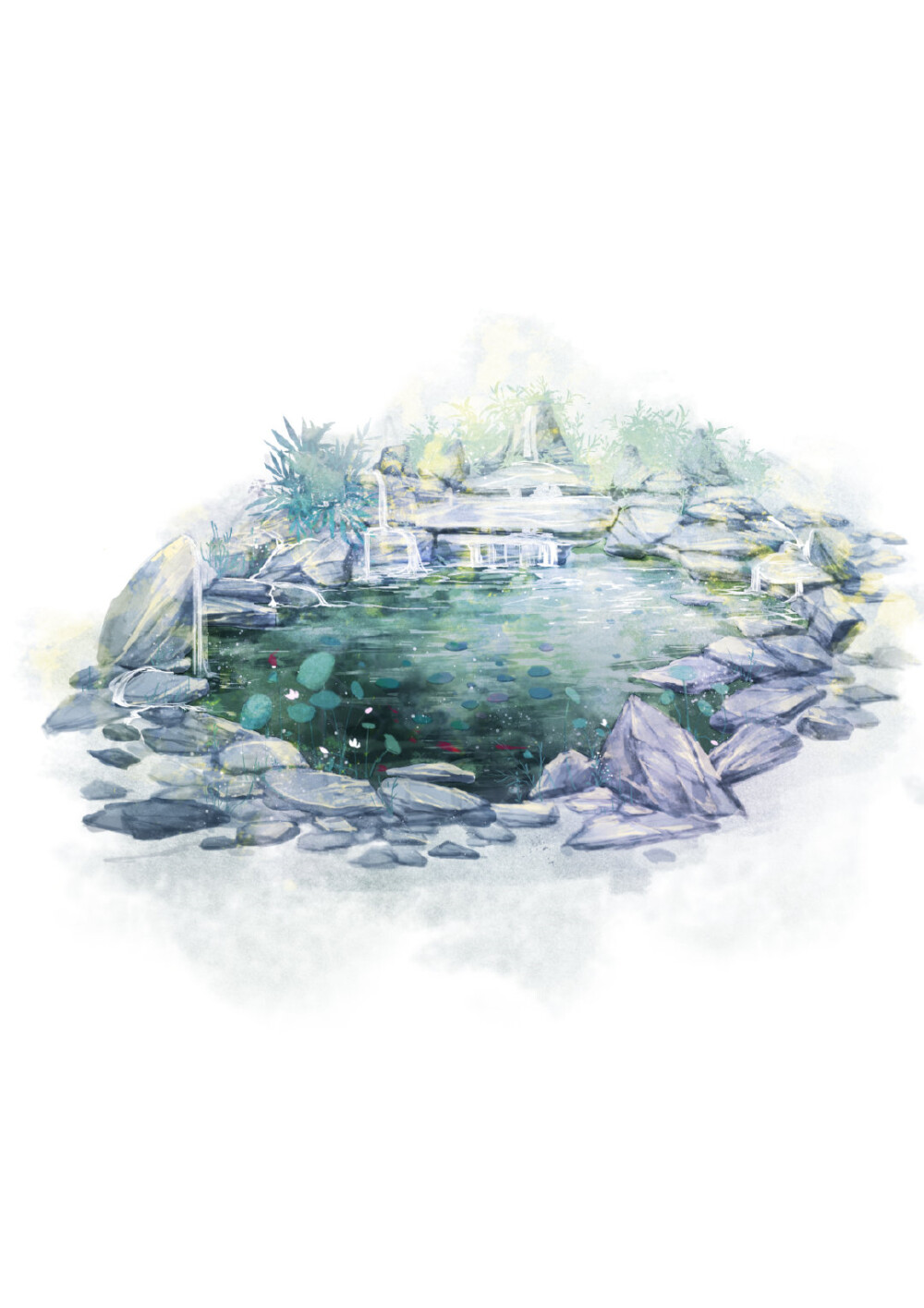 〔 古风素材 〕作者' 画画的summer