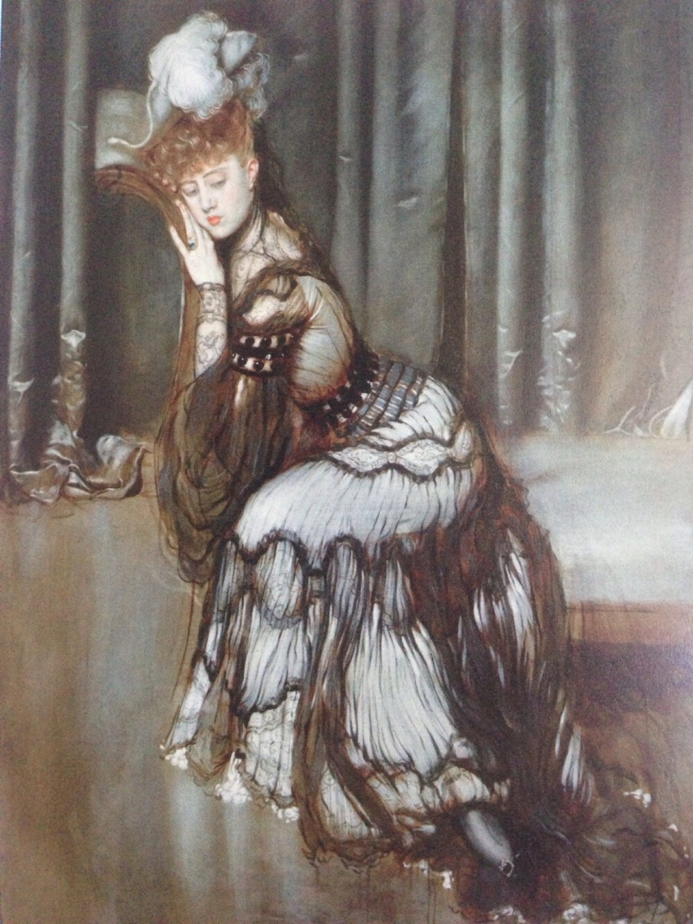 Madame Rémy Salvator，by Antonio de La Gándara，1900 