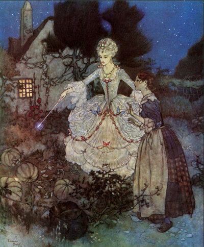 法国插画家 Edmund Dulac /The art of fairy tale 