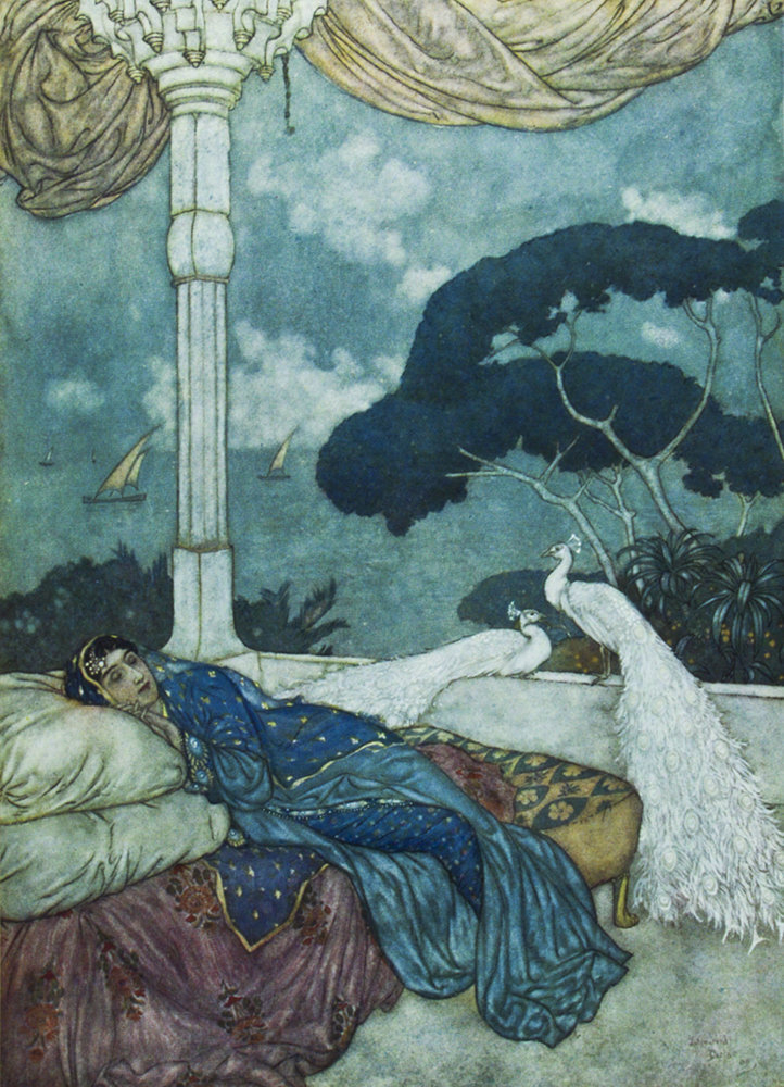 法国插画家 Edmund Dulac /The art of fairy tale 