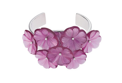 LALIQUE红宝石白金手镯