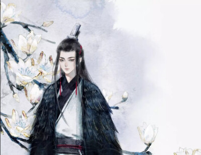 （古风美男）绘师：百里花行