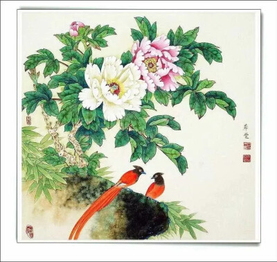 田希丰，1958年出生于北京，在工笔花鸟画方面的功底，是跟随北京画院著名的画家王庆升先生学习的。