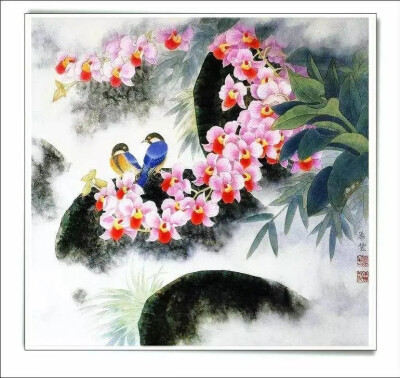 田希丰，1958年出生于北京，在工笔花鸟画方面的功底，是跟随北京画院著名的画家王庆升先生学习的。