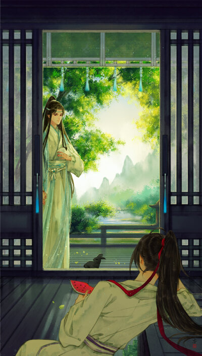 〔 魔道祖师 〕玄裳夙安 绘